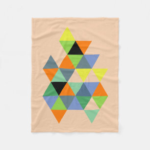 Abstract #693 fleece blanket
