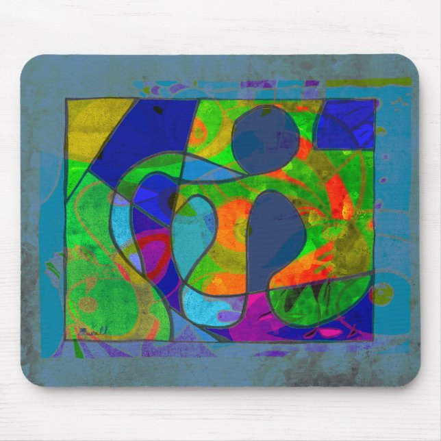Abstract 6 Mousepad (Front)