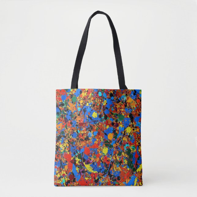 Abstract #744 Veronica Tote Bag (Front)
