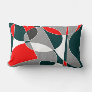 Abstract #76 lumbar pillow