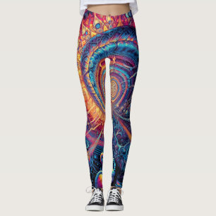 Abstract 801 Leggings