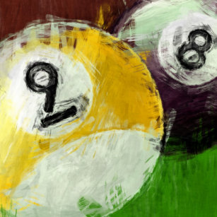 Nine Ball Posters Prints Poster Printing Zazzle Ca