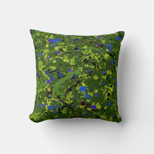 Abstract #903 throw pillow