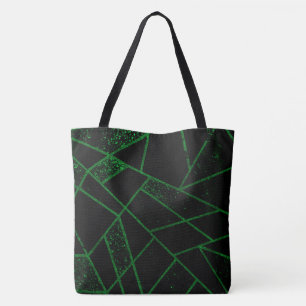 Abstract #948 Green Tote Bag