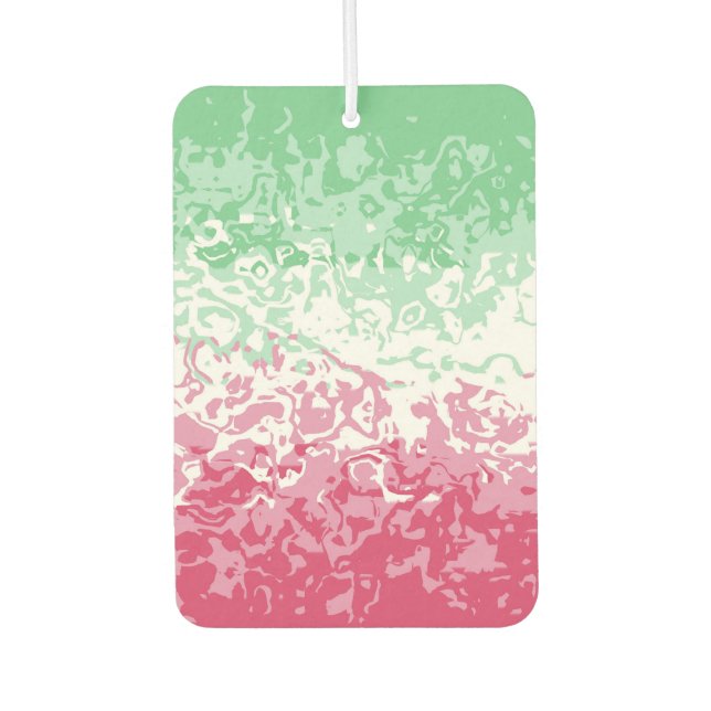 Abstract Abrosexual Pride Flag  Air Freshener (Front)