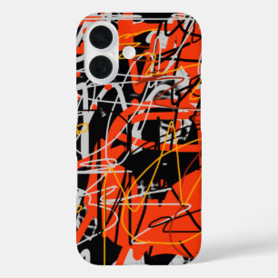 abstract/abstraction iPhone 16 case