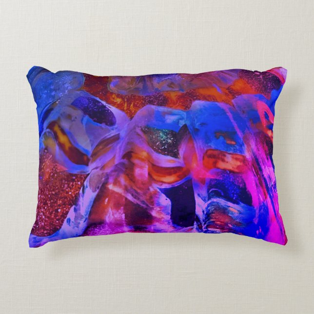 Abstract Accent Pillow (Front)