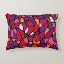 Abstract Accent Pillow