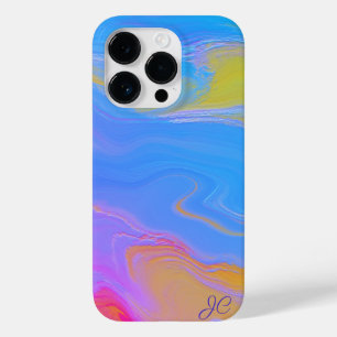 Abstract Acrylic Flow - Summer Breezes Case-Mate iPhone 14 Pro Case