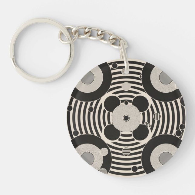Abstract acrylic keychain (Devant)