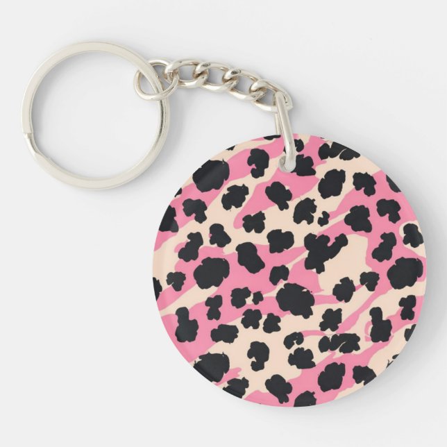Abstract acrylic keychain (Devant)