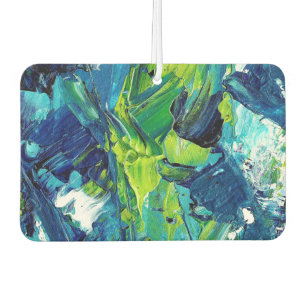 Abstract Acrylic Paint in Blue Air Freshener