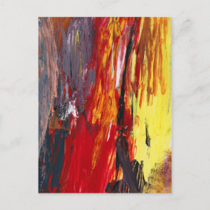 Abstract - Acrylic - Rising power.jpg Postcard