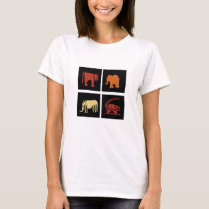 Abstract african tribal art T-Shirt