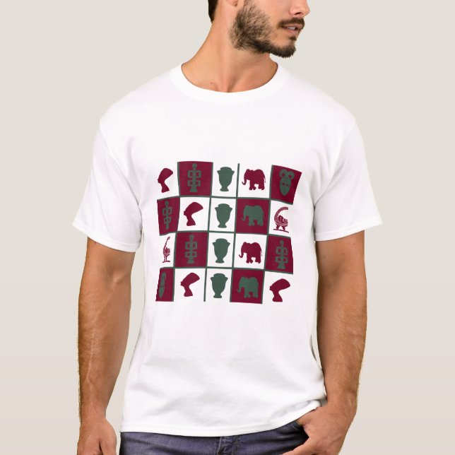 Abstract african tribal art T-Shirt (Front)