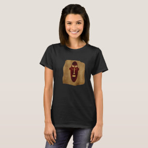 Abstract African tribal face drawing T-Shirt