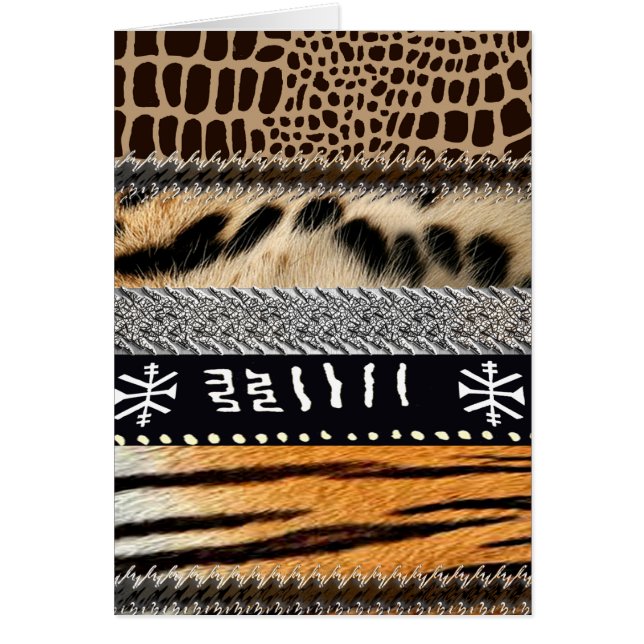 Abstract African Tribe  Design 2 (Front)