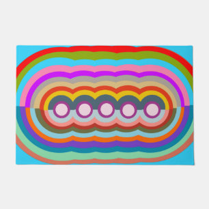 Abstract Again Doormat