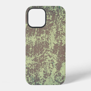 Abstract aged aluminum iPhone 12 case