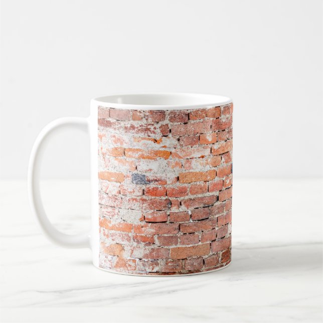 Abstract aging architecture coffee mug (Left)