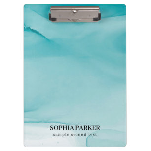 Abstract Alcohol Ink Clipboard