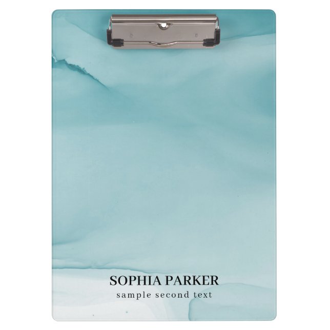 Abstract Alcohol Ink  Clipboard (Front)