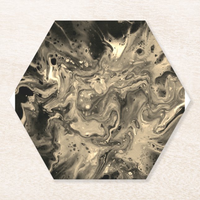 Abstract and contemporain. paper coaster (Front)