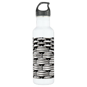 Abstract and Stylish Grey Pattern  710 Ml Water Bottle