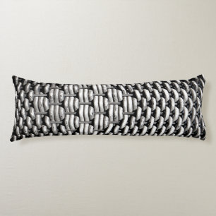 Abstract and Stylish Grey Pattern  Body Pillow