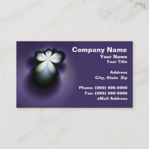 Abstract Angel Business Card