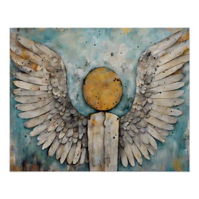 Abstract Angel  Poster (Front)