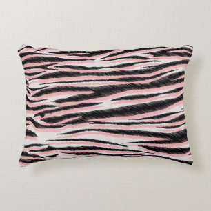Abstract Animal Skin Seamless Print Accent Pillow