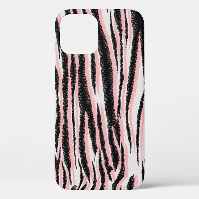 Abstract Animal Skin Seamless Print Case-Mate iPhone Case (Back)