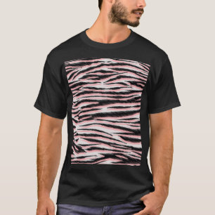 Abstract Animal Skin Seamless Print T-Shirt