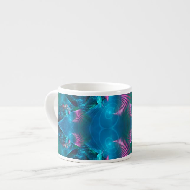 Abstract Apophysis Fractal III Espresso Cup (Front Left)