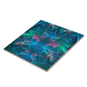 Abstract Apophysis Fractal III Tile