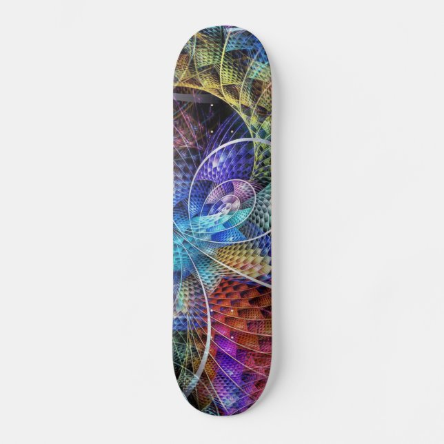 Abstract Apophysis Fractal X Skateboard (Front)