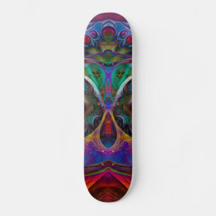 Abstract Apophysis Owl I Skateboard