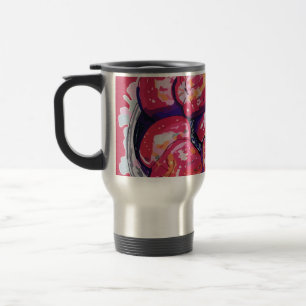 Abstract Apples Travel Mug