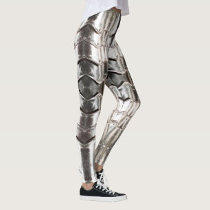 Abstract armor Design on a Leggings