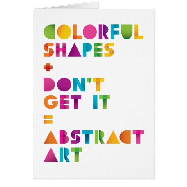 Abstract Art (Front)