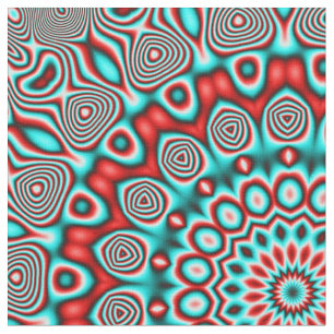 Abstract Art 100 Custom Fabric