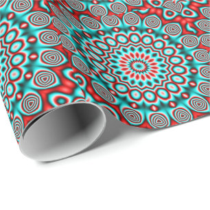 Abstract Art 100 Wrapping Paper