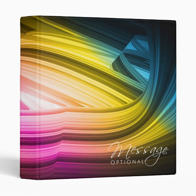 Abstract Art 10 Binder (Front/Spine)