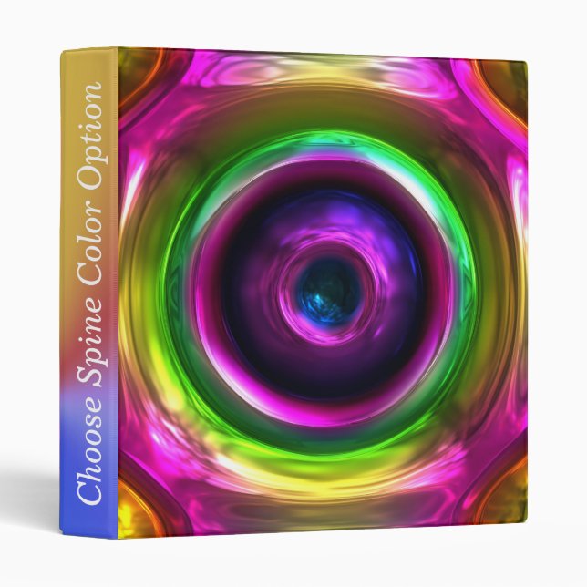 Abstract Art 113 Binder Options (Front/Spine)