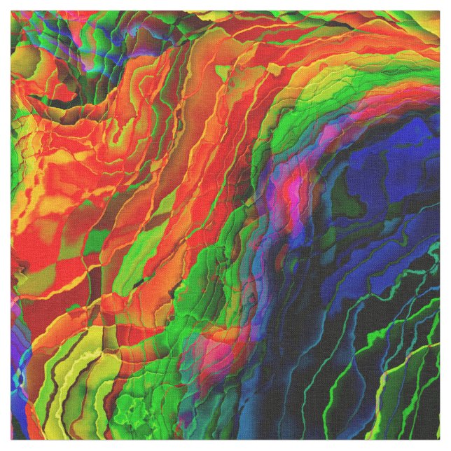 Abstract Art 115B Custom Fabric (Close Up)