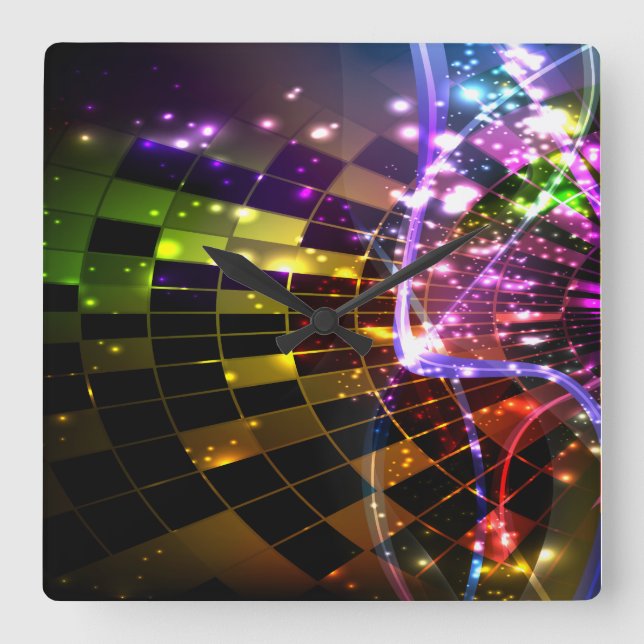 Abstract Art 11 Clock (Front)