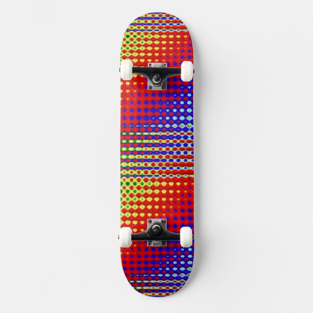 Abstract Art 121 Skateboard (Front)