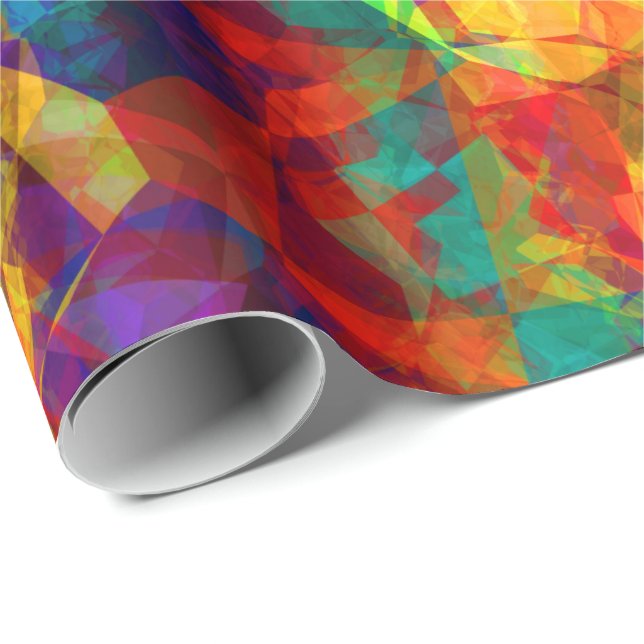Abstract Art 125 Wrapping Paper (Roll Corner)