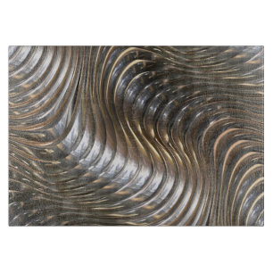 Abstract Art 129 Decorative Glass Cutting Board